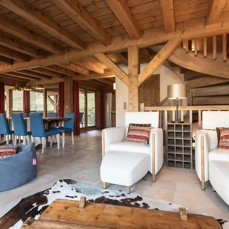 Pour 8 Avec Cheminee, Proche Des Pistes, Wifi, Garage, Non Fumeur - Fr-1-304-110 Chalet La Clusaz