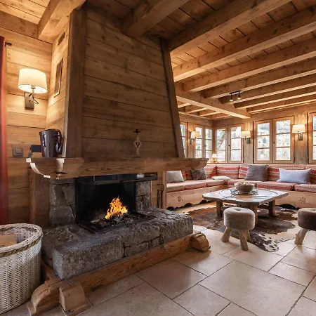 Pour 8 Avec Cheminee, Proche Des Pistes, Wifi, Garage, Non Fumeur - Fr-1-304-110 La Clusaz