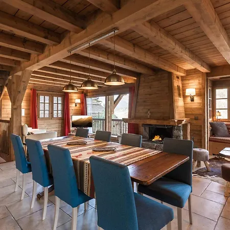 Pour 8 Avec Cheminee, Proche Des Pistes, Wifi, Garage, Non Fumeur - Fr-1-304-110 * La Clusaz